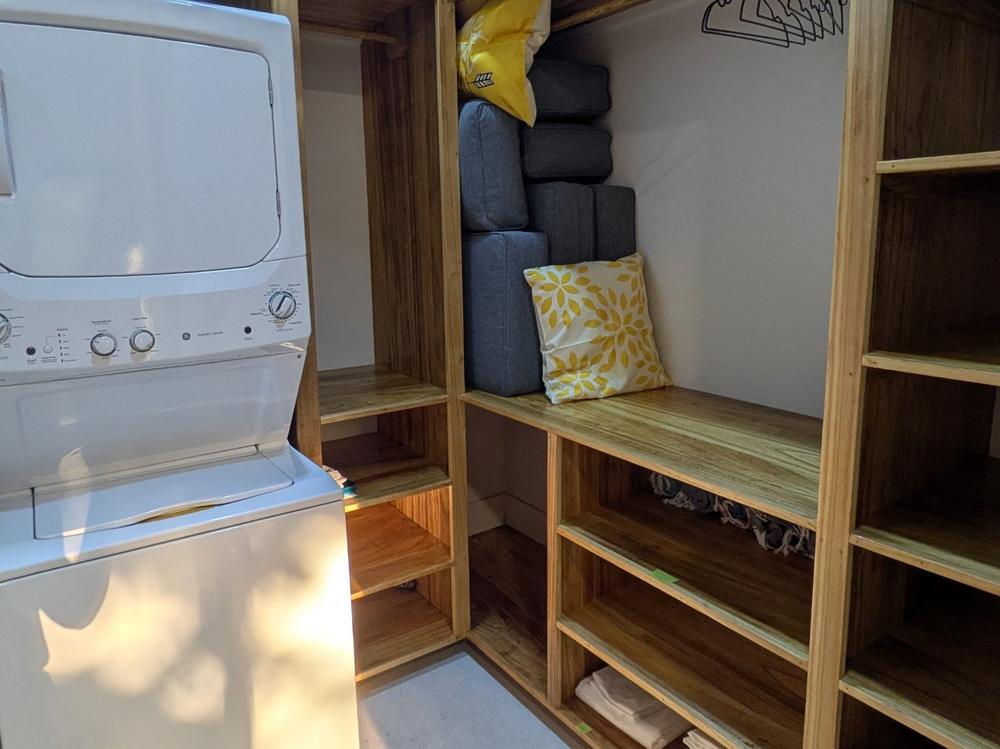 Coin lavage et rangement
